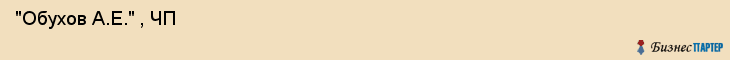  "Обухов А.Е." , ЧП , Самара